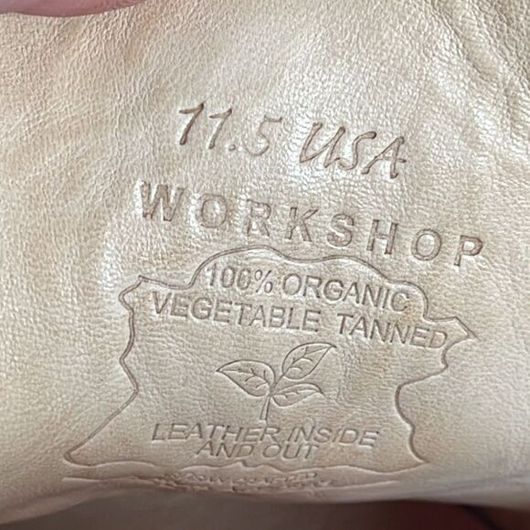 Bed Stu Rustic Tan Leather Lace Up Casual Shoe/Sneakers Sz 11.5 - Picture 5 of 6